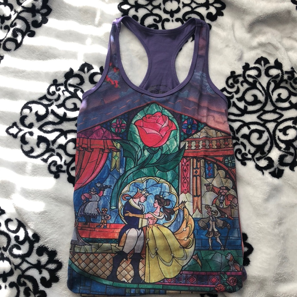 Disney beauty and the beast tank